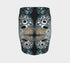 Psychedelic Deer Skin Mini Skirt - Blue Animal Print Bodycon Mini,