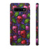 Stained Glass Cherry Skull Phone Case