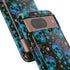 Skull Cherry Phone Case in Blue