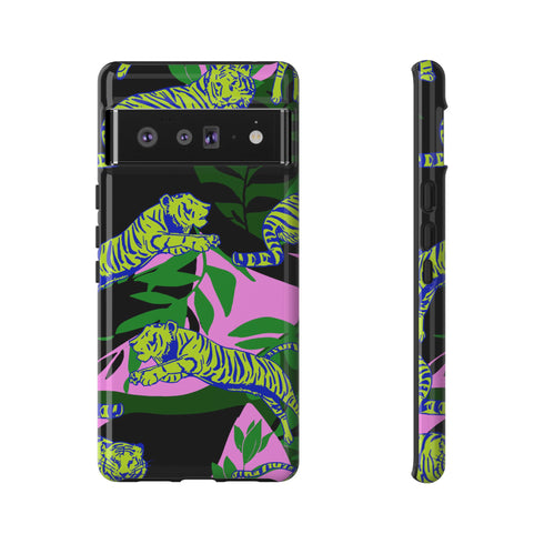 Tropical Tiger Phone Case