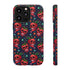 Red Cherry Skull Phone Case