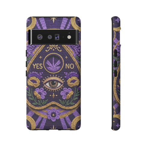 Purple Planchette Garden Crochet Tough Case in Matte