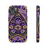 Purple Planchette Garden Crochet Tough Case in Matte
