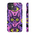 Pastel Goth Bat Faux Crochet Phone Case