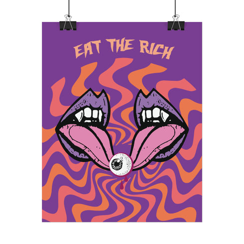 Eat the Rich Fine Art Print