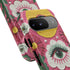 Maximalist Eye Cloud Faux Crochet Tough Case in Matte