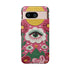Maximalist Eye Cloud Faux Crochet Tough Case in Matte