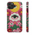 Maximalist Eye Cloud Faux Crochet Tough Case in Matte