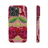 Faux Crochet Cherry Skull Phone Case | Pastel Goth Macabre Matte Cover