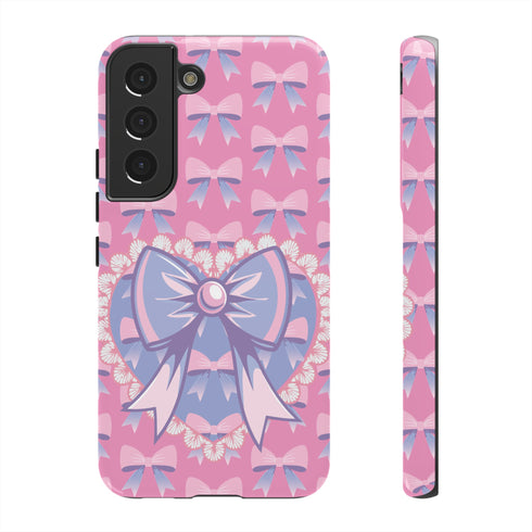 Heart Coquette Bow Phone Case