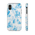 Vintage Toile Print Skeleton Phone Case
