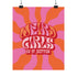 Weird Girls Retro Poster
