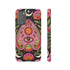 Evil Eye Phone Case Planchette Design, Goth Boho Aesthetic Floral iPhone Case