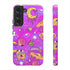 Galactic Gaze Phone Case in Pink