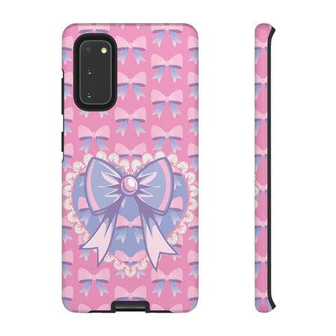 Heart Coquette Bow Phone Case