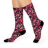 Coquette Cherry Skull Socks