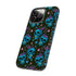 Skull Cherry Phone Case in Blue