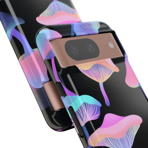 Electric Mushroomful iPhone Case