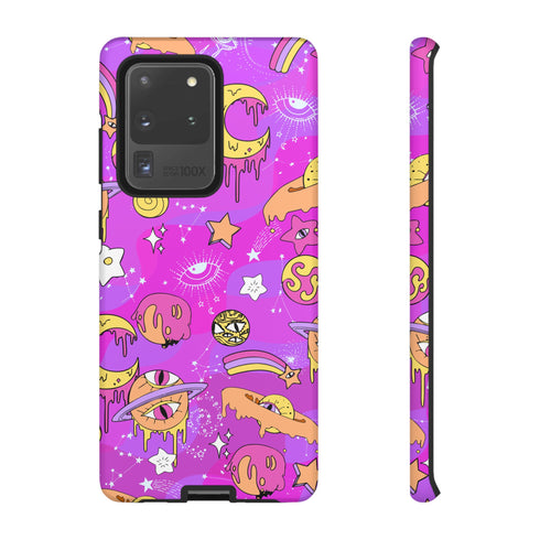 Galactic Gaze Phone Case in Pink