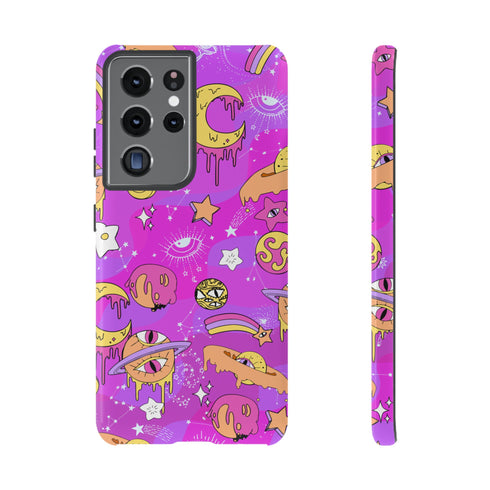 Galactic Gaze Phone Case in Pink