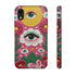 Maximalist Eye Cloud Faux Crochet Tough Case in Matte