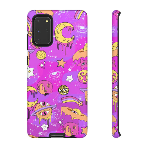 Galactic Gaze Phone Case in Pink