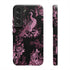 Gothic Peacock Toile Phone Case