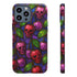 Stained Glass Cherry Skull Phone Case