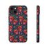 Red Cherry Skull Phone Case
