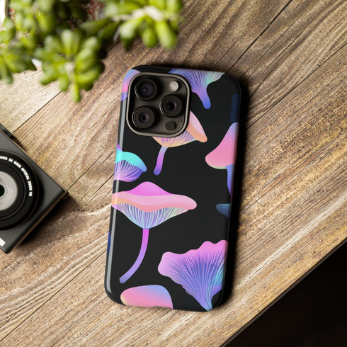 Electric Mushroomful iPhone Case