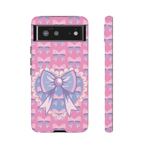 Heart Coquette Bow Phone Case