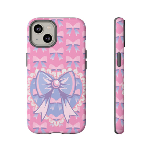 Heart Coquette Bow Phone Case