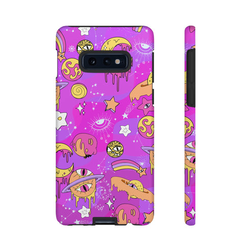 Galactic Gaze Phone Case in Pink