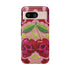 Faux Crochet Cherry Skull Phone Case | Pastel Goth Macabre Matte Cover