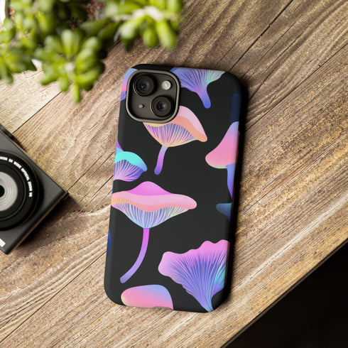 Electric Mushroomful iPhone Case