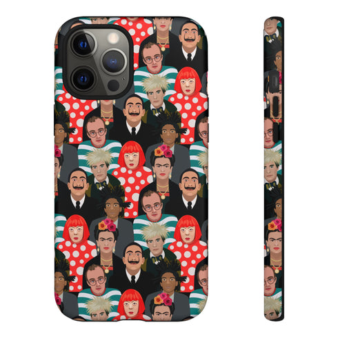Art Icons Mosaic Phone Case