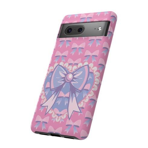 Heart Coquette Bow Phone Case