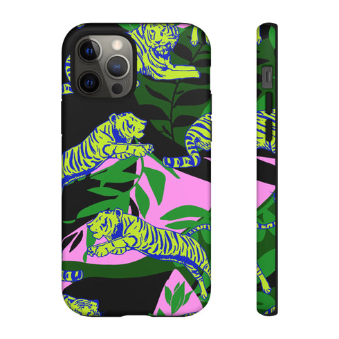 Tropical Tiger Phone Case