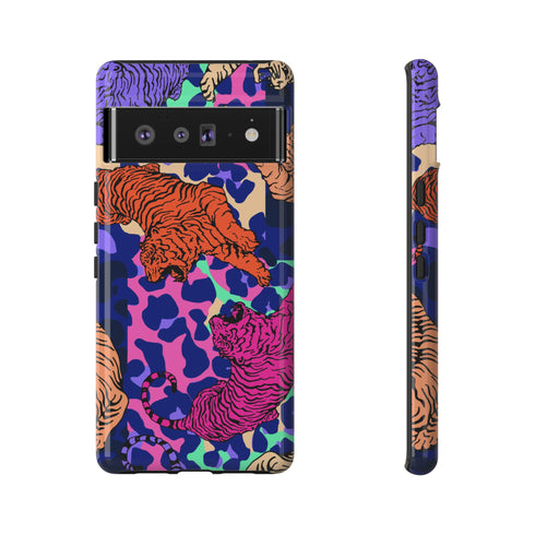 Maximalist Tiger Phone Case