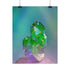 Raw Green Quartz Cluster Fine Art Print