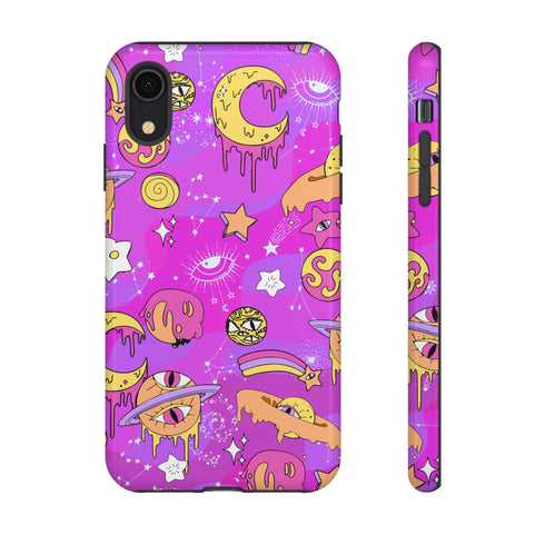 Galactic Gaze Phone Case in Pink