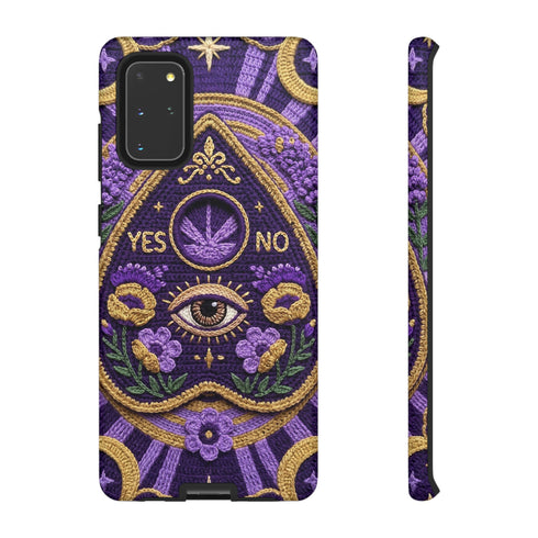Purple Planchette Garden Crochet Tough Case in Matte