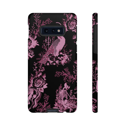 Gothic Peacock Toile Phone Case