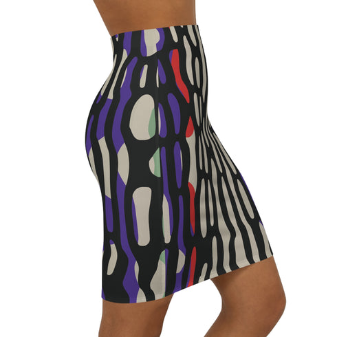 ModWave Fitted Mini Skirt