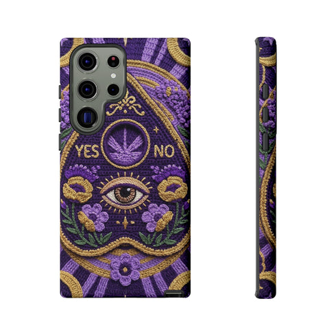 Purple Planchette Garden Crochet Tough Case in Matte