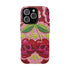 Faux Crochet Cherry Skull Phone Case | Pastel Goth Macabre Matte Cover