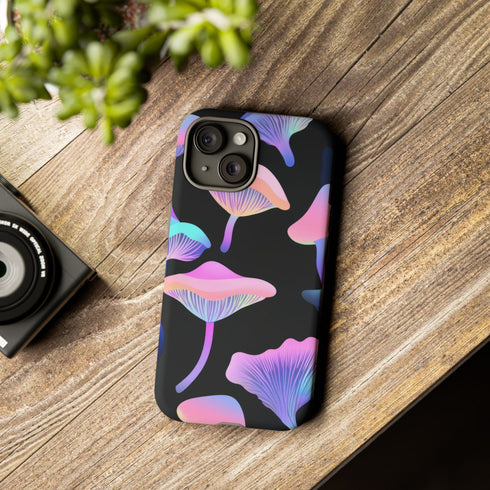 Electric Mushroomful iPhone Case