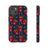 Red Cherry Skull Phone Case