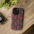Red Cherry Skull Phone Case