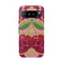 Faux Crochet Cherry Skull Phone Case | Pastel Goth Macabre Matte Cover
